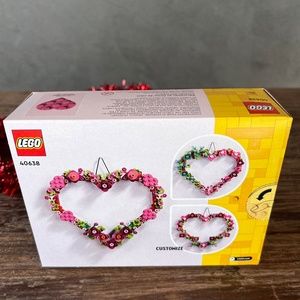 LEGO HEART ORNAMENT 40638 BRAND NEW/SEALED